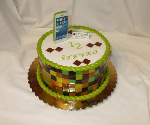 Telefónik, torta, Ostané torty pre deti, Kadanka, 4