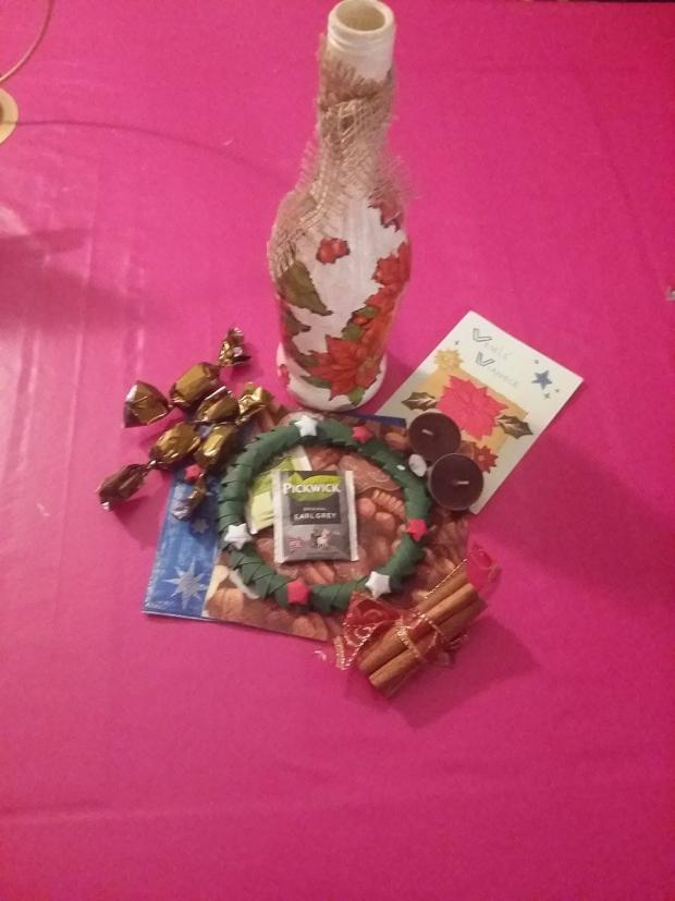 Vianočný swap 2016, torta, Swap, konopka, 1