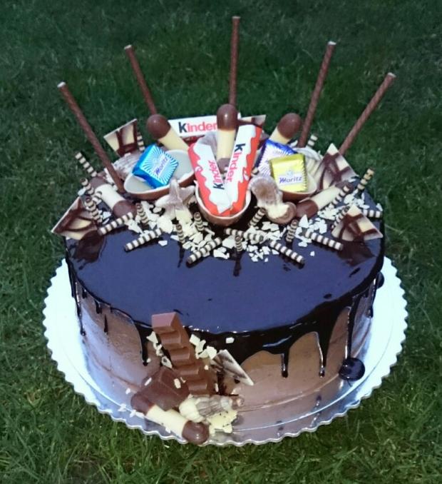 Čokoladová tortička , torta, Čokoládové torty, andy611, 1