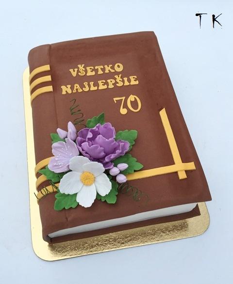 kniha, torta, Narodeninové torty, TORTY Klaudia, 1