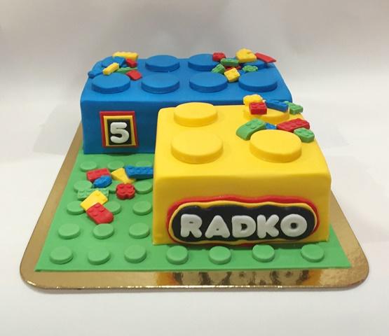 lego, torta, Ostané torty pre deti, TORTY Klaudia, 1
