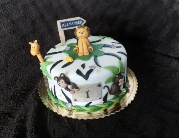 safari, torta, Torty so zvieratkami, Mirka02, 1