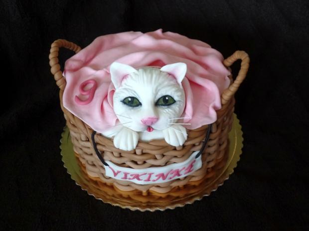 mačička, torta, Torty so zvieratkami, Mirka02, 1