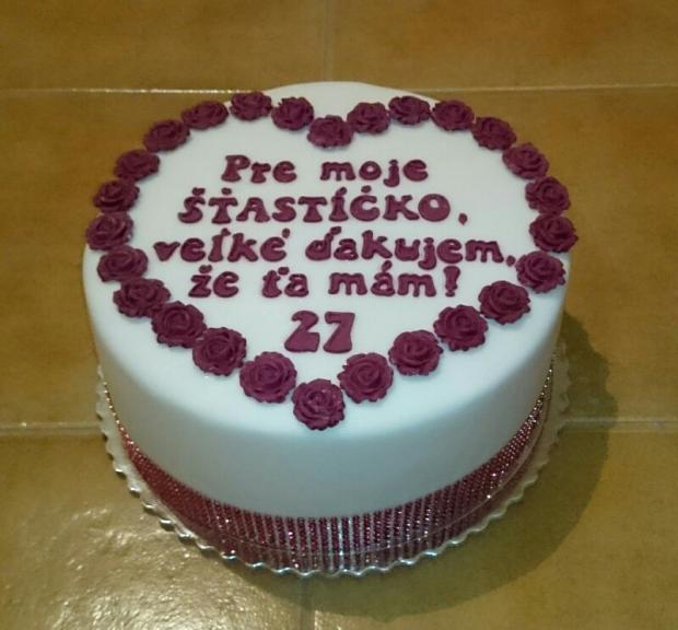 Tortička na želanie, torta, Narodeninové torty, andy611, 1