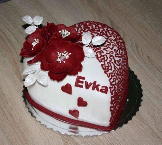 Narodeninové srdiečko, torta, Narodeninové torty, stanula, 1