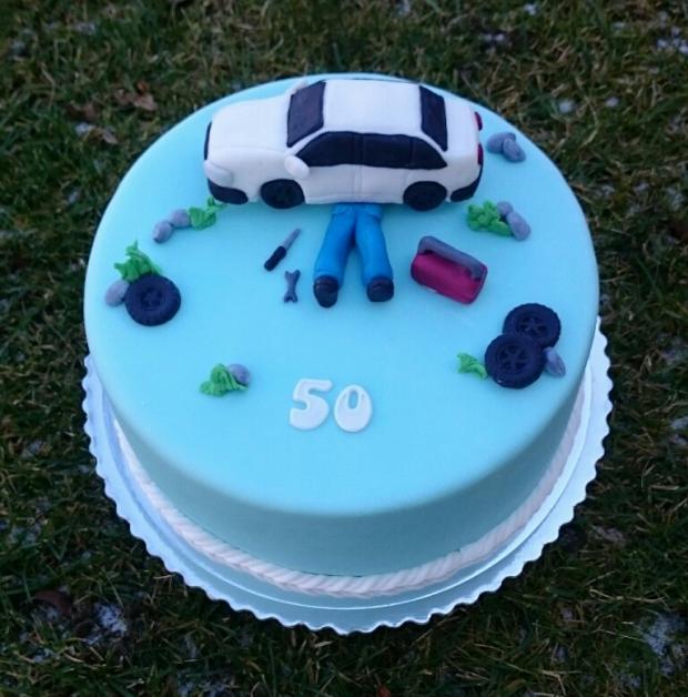 Tortička pre automechanika , torta, Narodeninové torty, andy611, 1