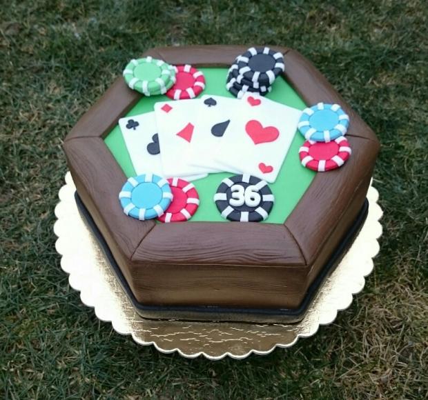 Tortička pre hráča pokeru, torta, Narodeninové torty, andy611, 1