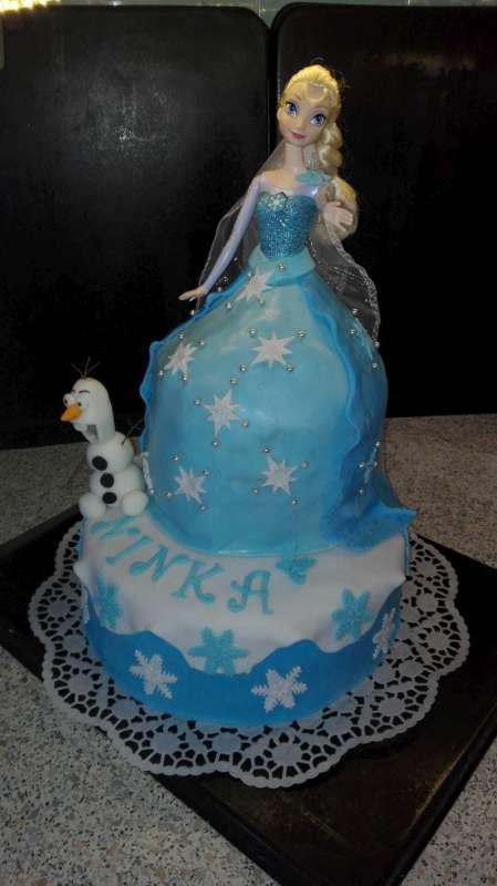 Elza a olaf II., torta, Rozprávkové torty, anulkael, 1