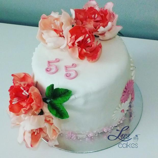 Čoko-višňa s marcipánom, torta, Čokoládové torty, Luscakes, 1