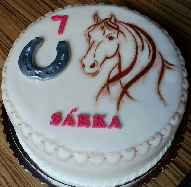 Torta s konikom, torta, Torty so zvieratkami, Katka Števlikova, 1