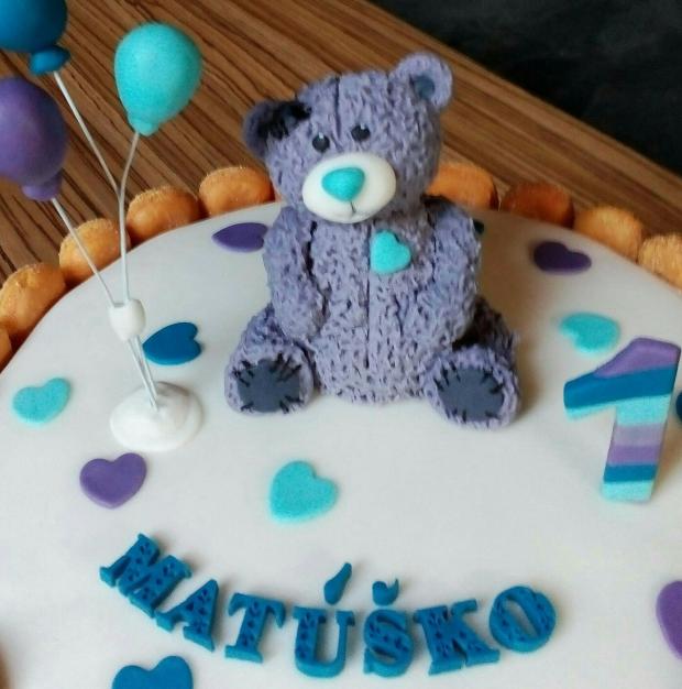Macik Teddy, torta, Torty so zvieratkami, Katka Števlikova, 2