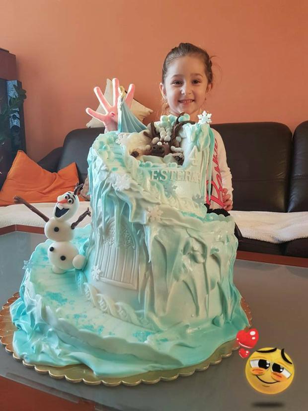 Ľadové kráľovstvo, torta, Rozprávkové torty Ľadové kráľovstvo, torta, Rozprávkové torty, Kadanka, 5
