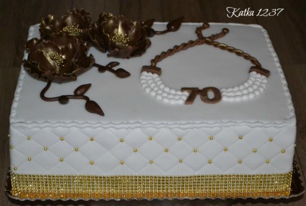 narodeninová k 70tke , torta, Narodeninové torty, katka1237, 1