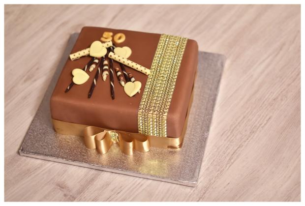 Tortička na 50 tku, torta, Narodeninové torty, dakota14, 1
