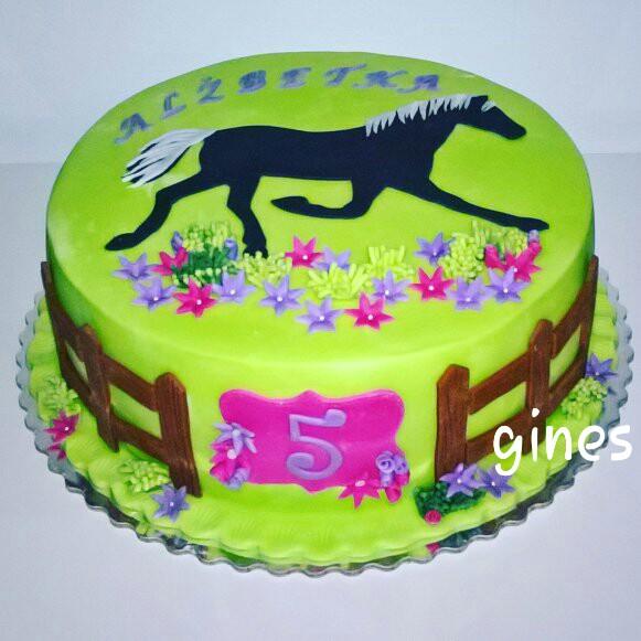 Konik, torta, Torty so zvieratkami, Gines, 1