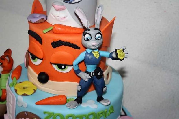 Zootopia, torta, Rozprávkové torty Zootopia, torta, Rozprávkové torty, stanula, 2