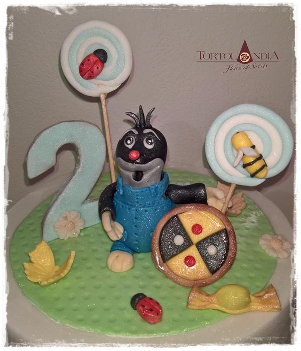 Krtko v modrých nohaviciach, torta, Rozprávkové torty Krtko v modrých nohaviciach, torta, Rozprávkové torty, Tortolandia.sk, 2