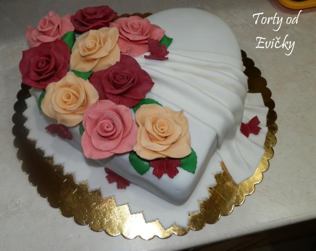 Narodeninové srdce, torta, Narodeninové torty, Torty od Evičky, 1