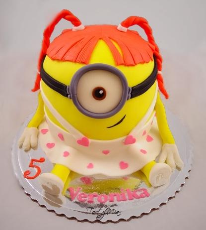 Mimoňka , torta, Rozprávkové torty, TortyMia, 1
