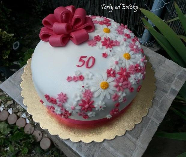 narodeninová v mašľou, torta, Narodeninové torty, Torty od Evičky, 1