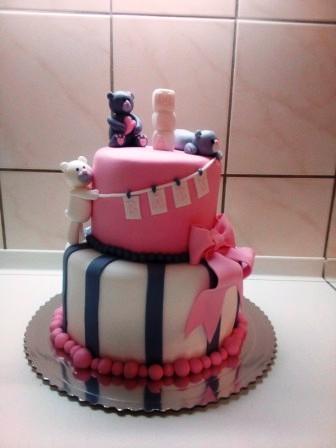 Mia krst, torta, Torty na krstiny, katka-m, 1