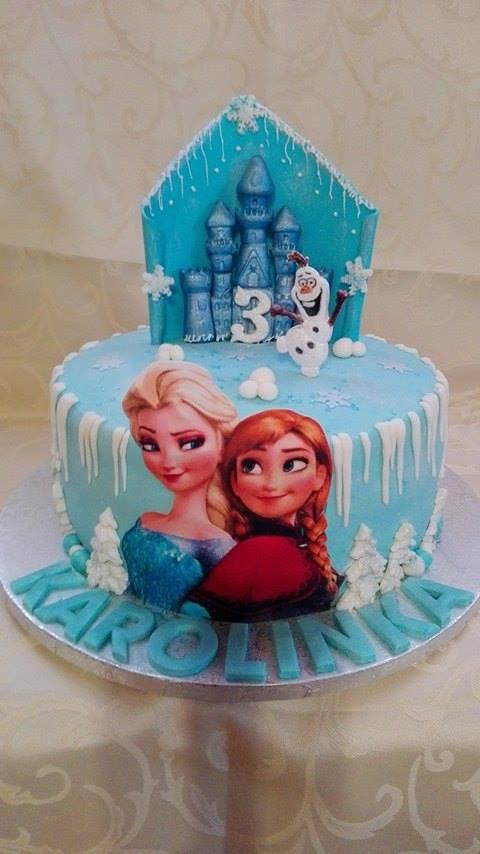 Frozen, torta, Rozprávkové torty, Zuzana Knapikova, 1