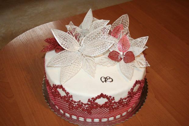 Svadobná, torta, Svadobné torty, Zuzana Knapikova, 1