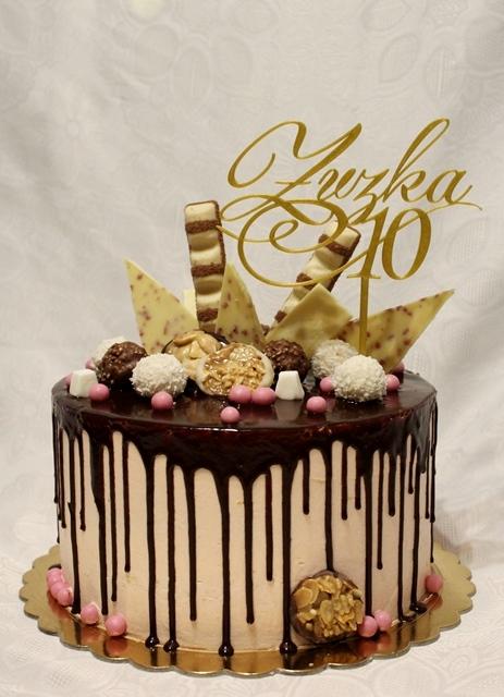 drip cake :-), torta, Drip torty, amerika, 1