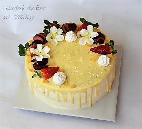 Torta s bielou čokoládou, torta, Čokoládové torty, abriela, 1