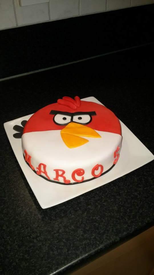 Angry birds, torta, Rozprávkové torty, evakos, 1