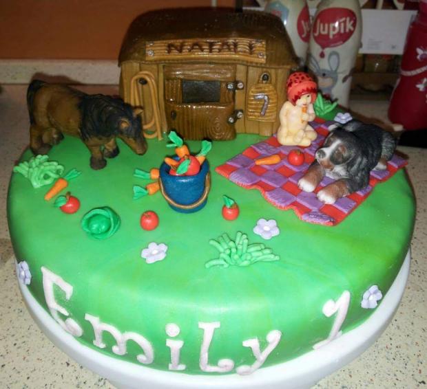 Narodeninová pre naše dve baby , torta, Torty so zvieratkami, evakos, 1