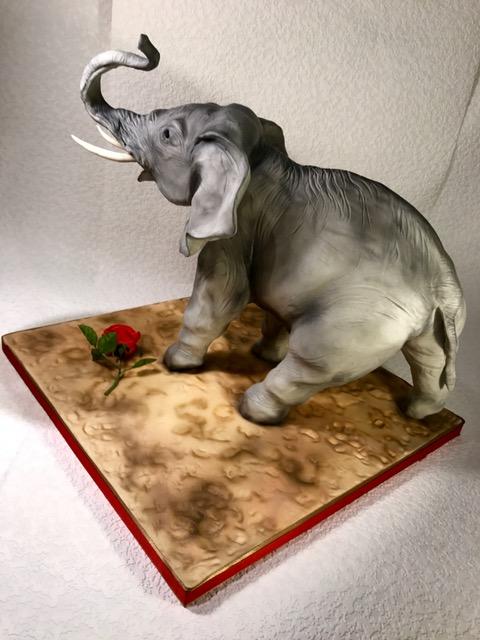 Zamilovaný slon, torta, Torty so zvieratkami Zamilovaný slon, torta, Torty so zvieratkami, ajsanek, 3
