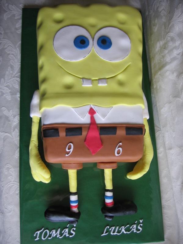 Spongebob, torta, Rozprávkové torty, lienkaS, 1