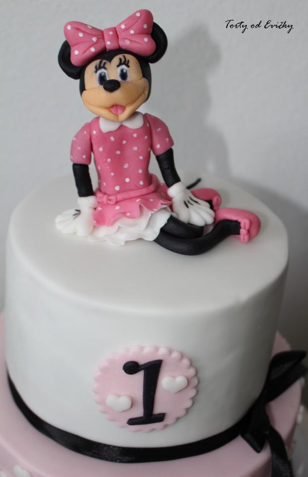 Minnie pre Sárinku, torta, Rozprávkové torty, Torty od Evičky, 2