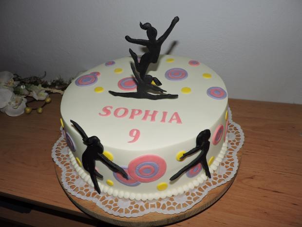 pre malu tanečníčku Sophiu, torta, Torty pre dievčatá, Stanulienka, 1