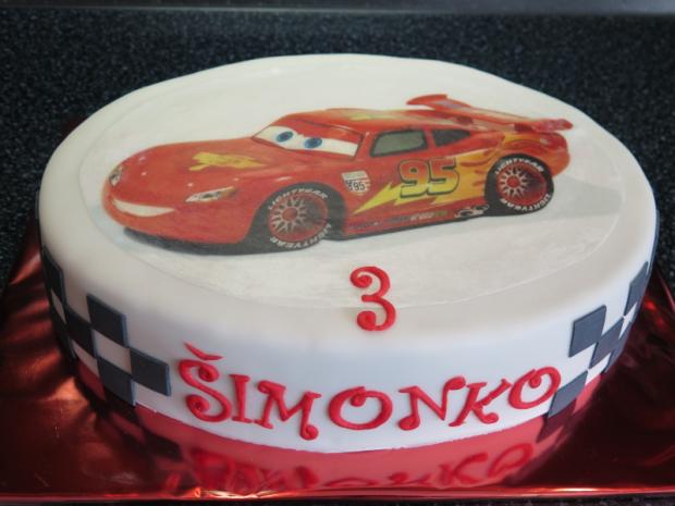 S jedlou oblátkou, torta, Narodeninové torty, alapk, 1