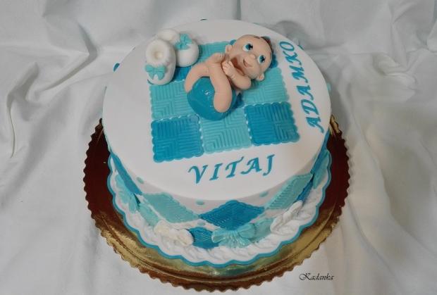 Na krtiny, torta, Torty na krstiny, Kadanka, 4