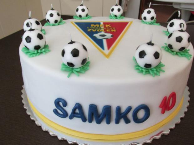 Futbalová, torta, Narodeninové torty, Slavkadi, 2