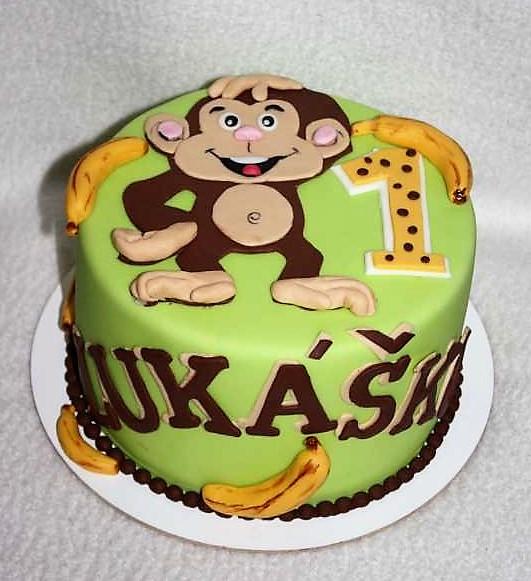 Opičková, torta, Torty so zvieratkami, stanula, 1