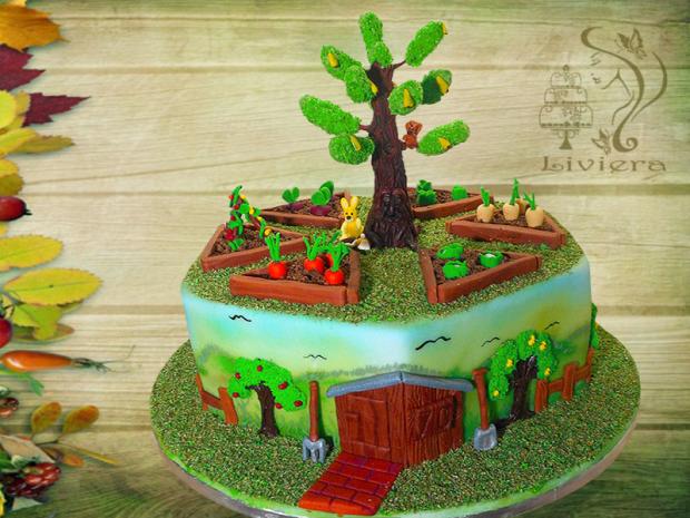 pre záhradkára, torta, Narodeninové torty pre záhradkára, torta, Narodeninové torty, LiViera, 1