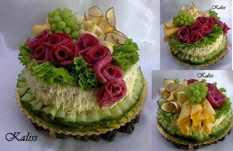 k meninám, torta, Slané torty, katarina73, 1
