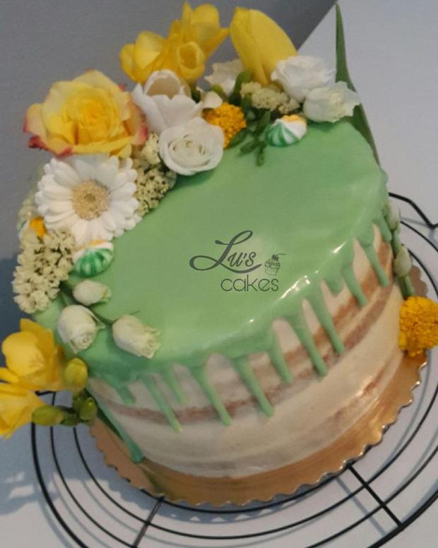 Jarná narodeninová, torta, Narodeninové torty, Luscakes, 1