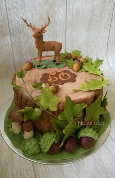 Poľovnícka, torta, Narodeninové torty, novanka, 1