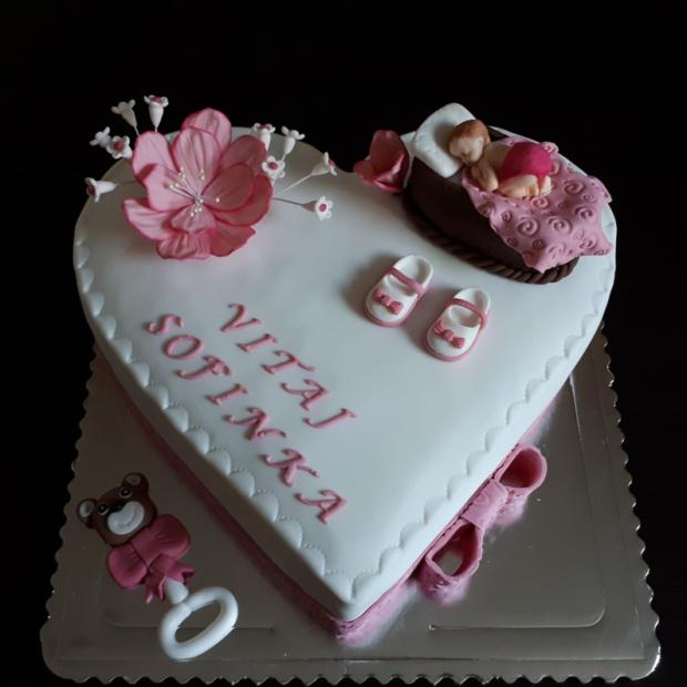 Na krstiny, torta, Torty na krstiny, MartinaO, 1