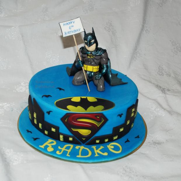 supermanovsko batmanovska, torta, Rozprávkové torty, Katarina139, 1