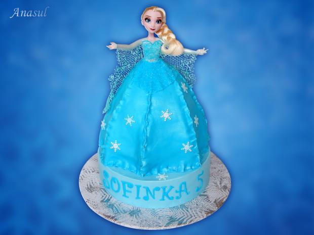 Elsa - frozen, torta, Torty pre dievčatá Elsa - frozen, torta, Torty pre dievčatá, anasul, 1
