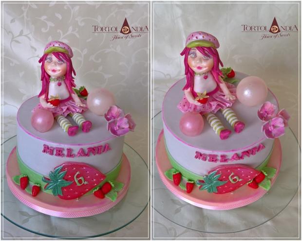 Sladká Jahôdka , torta, Torty pre dievčatá Sladká Jahôdka , torta, Torty pre dievčatá, Tortolandia.sk, 2