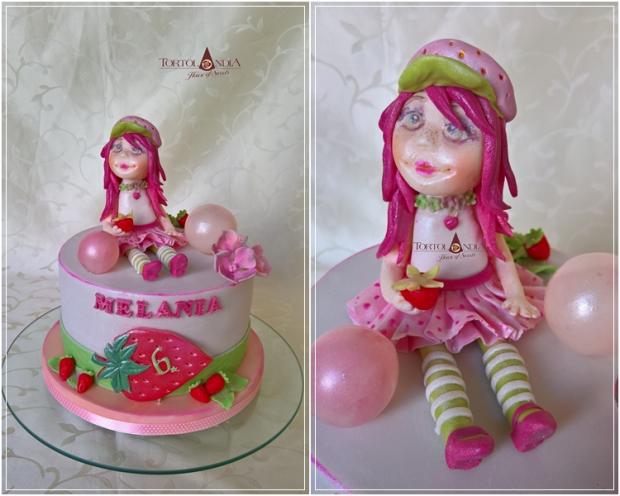 Sladká Jahôdka , torta, Torty pre dievčatá Sladká Jahôdka , torta, Torty pre dievčatá, Tortolandia.sk, 1