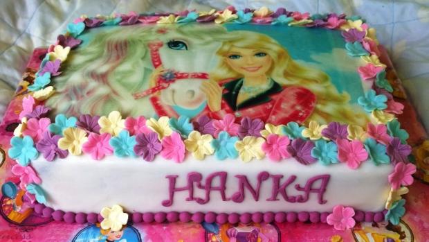 Barbie s koníkom..., torta, Torty pre dievčatá, Mariolka, 2