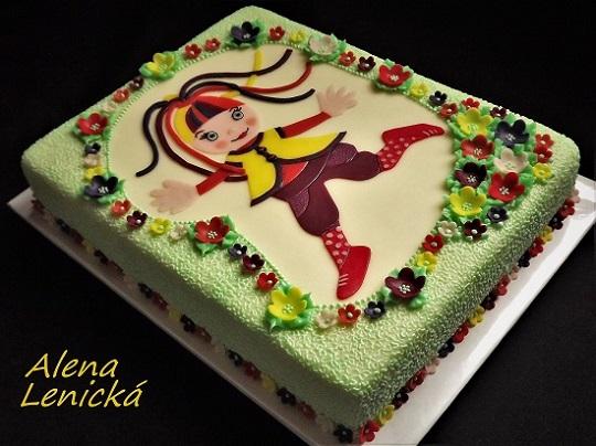 Narodeninová, torta, Narodeninové torty, Alena Lenicka, 1